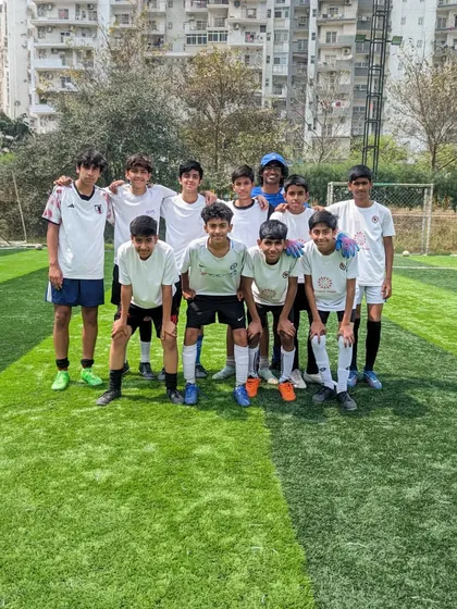 The A Team. A look at one of our dedicated youth squads, ready to take on any challenge.