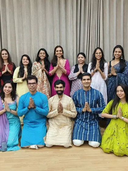 A group photo of our Mumbai YTTC graduates, joining our global community of teachers.
