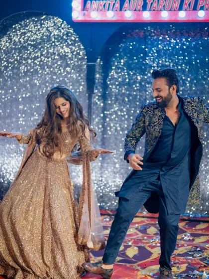 Flinters Management - Custom Wedding Design & Decor Glamorous Sangeet & Reception Nights photo 5