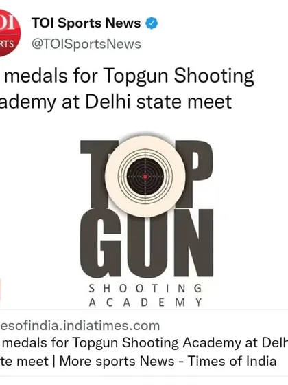 Our shooters' hard work and our commitment to excellence get noticed. We are proud of the 30 medals our academy members won at the Delhi state meet, a testament to their dedication and our training methods as featured in The Times of India.
