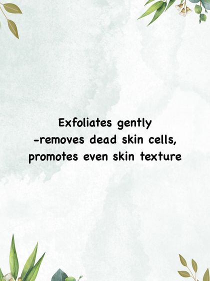 As an exfoliant, salicylic acid gently removes dead skin cells from the surface, which helps to promote a more even and smooth skin texture.