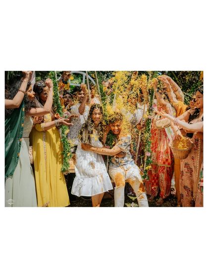 Vibrant Haldi & Mehendi Moments photo 35