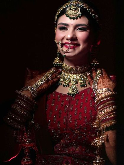 Such a happy and beautiful bride. Her smile lights up the entire frame.