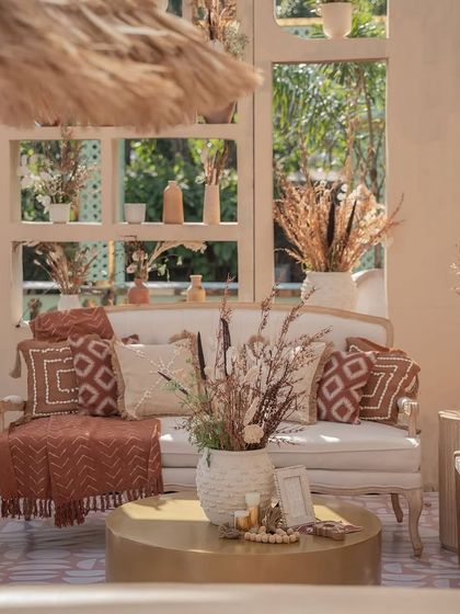 The 'Desert Oasis' Haldi: A Modern Masterpiece photo 5