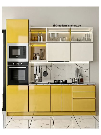 Designing with a Touch of Sweetness - Modular Home Interiors Cute & Compact Kitchens photo 4
