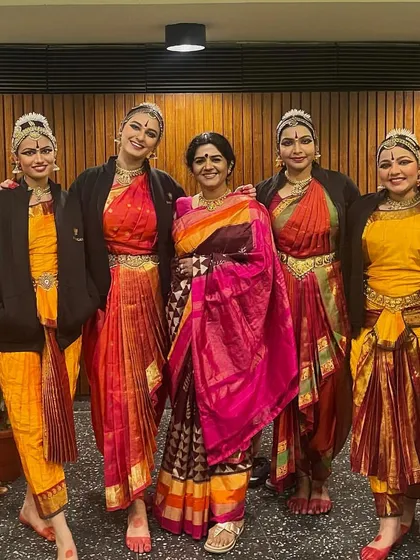 The Kalangan clan! My wonderful senior disciples, radiant and proud after a successful performance. It is a joy to see them grow into such confident and poised artists on stage.