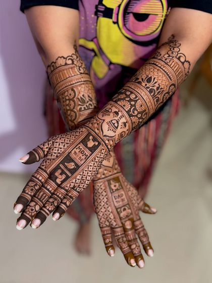 Mitali - Mehendi for Special Occasions Celebrating New Beginnings: Baby Shower Mehendi photo 29