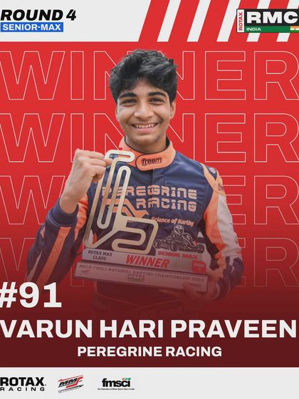 Varun Hari Praveen gets his first win of the season in the Senior Max class at Round 4.