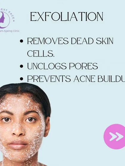 Benefit 1 of Peels for Acne: Exfoliation. Peels remove dead skin cells, unclog pores, and prevent future acne buildup.