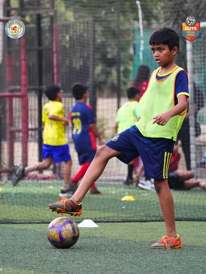 A moment of calm and control on the ball. Our tournament organization allows players to focus entirely on their game.