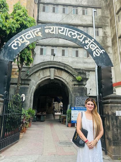 Mumbai mode is on. A visit to the Small Causes Court in Mumbai for a case. I am equipped to handle litigation in different jurisdictions.