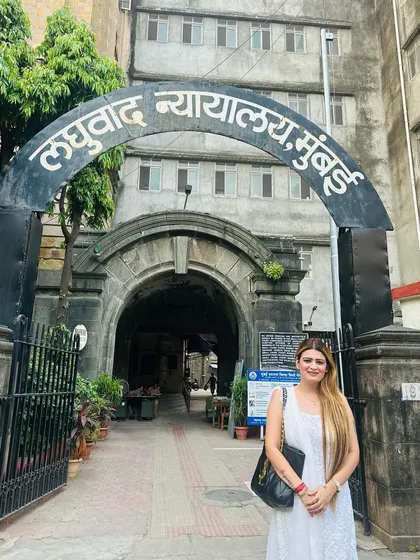 Mumbai mode is on. A visit to the Small Causes Court in Mumbai for a case. I am equipped to handle litigation in different jurisdictions.