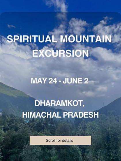 Announcing our Spiritual Mountain Excursion in the Himalayas. This is an invitation to experience a journey of yoga, breathwork, and connection in a truly magical place.