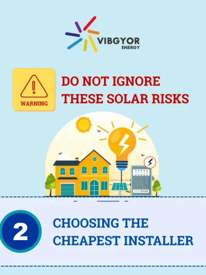 A common risk is choosing the cheapest installer. While it may save money upfront, it often leads to expensive mistakes like low-quality components, poor wiring, and a lack of after-sales support, jeopardizing your entire investment.