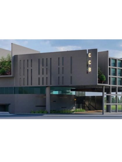 This is a duplicate of ID 48. A daytime render of our contemporary design for a Public Office in Bangalore.