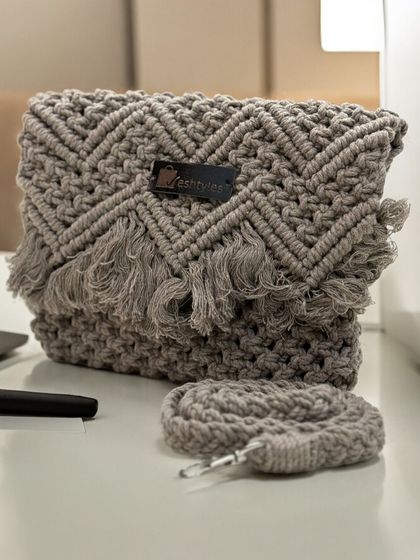 Eshtyles - Handcrafted Macrame Bags & Accessories Boho-Chic Sling Bags photo 11