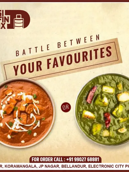 Can't decide between Paneer Butter Masala and Palak Paneer? We can provide both for your group order, settling the 'battle of the favourites' by letting everyone have what they love.
