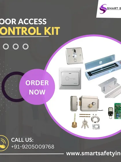 I provide complete door access control kits that include everything you need. These kits can contain EM locks, drop bolts, push buttons, and remote controls for a comprehensive security setup.