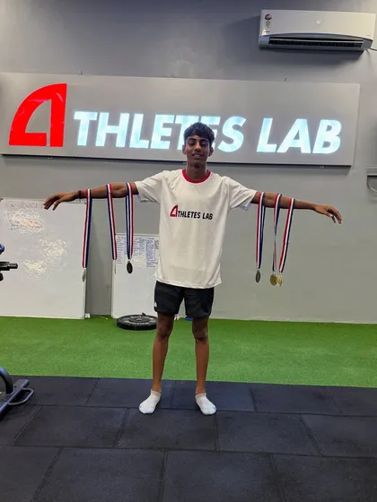 District dominance in the pool. Our swimming athlete Aryaman Suri brought home 7 medals from the district level meet, including 4 individual golds. That's a whole lot of grind behind the glory.