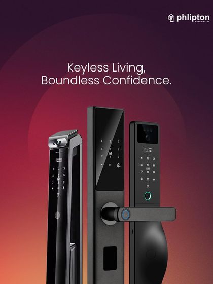 Keyless living means boundless confidence. This collection of smart locks is designed to eliminate the need for physical keys, offering you a more secure and convenient way to manage access to your home.