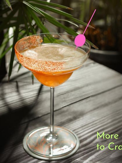 A cozy corner, a rainy day, and a perfectly balanced Hunasehannu Manhattan. This tamarind-infused cocktail is a unique creation you'll only find here.