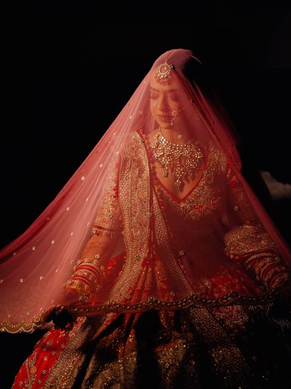 Ankit Malik - Bridal Makeup and Hair Styling Timeless Red & Maroon Brides photo 19