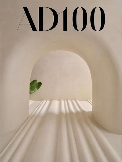 An architectural detail from our SNN project, featured by Architectural Digest. The image captures the minimalist, almost ethereal quality of the space.