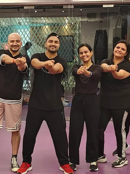 Striking a pose from our "Yeh Dosti" routine. Friendship Day is another reason to dance and celebrate together.