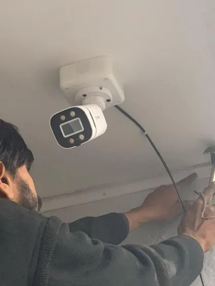 Our team is equipped with the right tools to handle any installation, ensuring a solid and weatherproof fitting for all outdoor cameras.