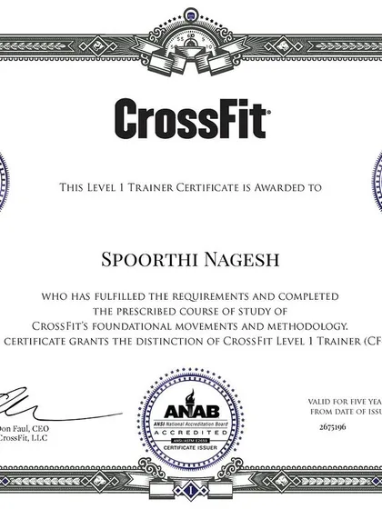 From not knowing what CrossFit is to becoming a CrossFit Level 1 Trainer. We support our members and coaches on their professional fitness journey.