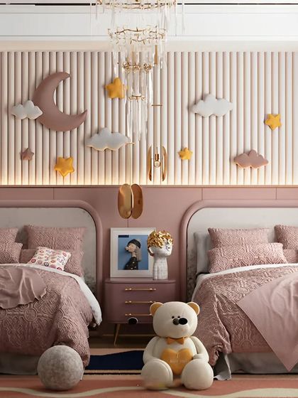 Home Interiors - Kids' Room Interior Design Shared Rooms for Siblings photo 6