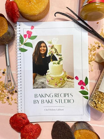 As part of my career courses, you'll receive my personal baking bible. It's packed with my tried-and-tested recipes, business ideas, and planning tips to help you succeed.