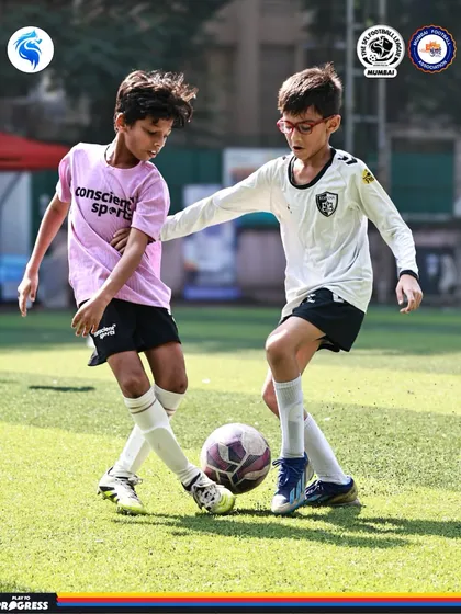Two players in a duel, showcasing the focus and determination required to succeed in our competitive league.