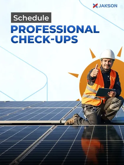 While you can perform basic checks, it is crucial to schedule professional check-ups. Our technicians can conduct detailed inspections and diagnostics to ensure your solar system is running optimally and safely for years to come.
