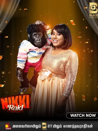 The official launch poster for 'Nikki Raid'. This show is a perfect blend of entertainment and infotainment for kids and students.