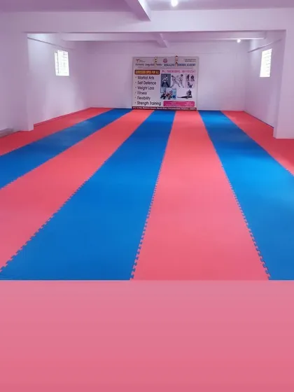 A look at our professional training space. We invest in top-quality mats and facilities to provide a safe and effective environment for all our seminars and classes.