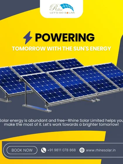 Powering tomorrow with the sun's energy. Solar energy is abundant and free, and I help you make the most of it. This is a smart investment for a brighter tomorrow.