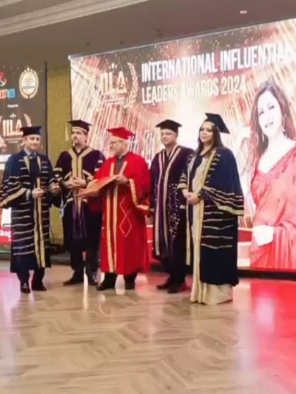 Participating in the award ceremony. Recognizing the achievements of others is just as important as receiving awards yourself; it builds a community of excellence.