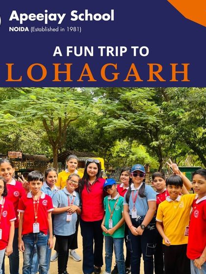 Our students and teachers enjoyed a memorable day at Lohagarh Farms. These outings strengthen bonds and create lasting memories, contributing to a positive and happy school experience.