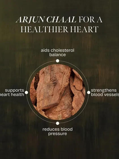 I often incorporate herbal wisdom into my plans. Arjun Chaal is a traditional remedy known for supporting heart health. It can help with cholesterol balance, blood pressure, and strengthening blood vessels.
