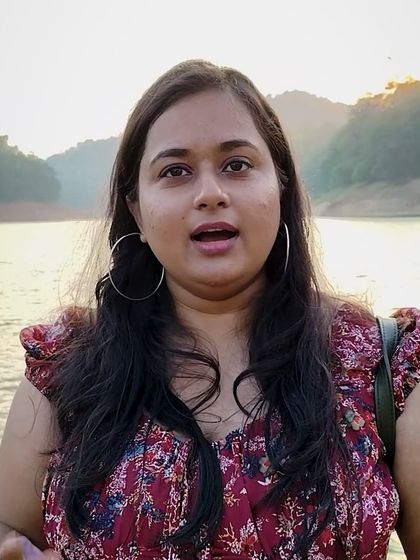 A happy shot of Akshita enjoying the beautiful weather in Munnar. We love seeing our travelers happy.