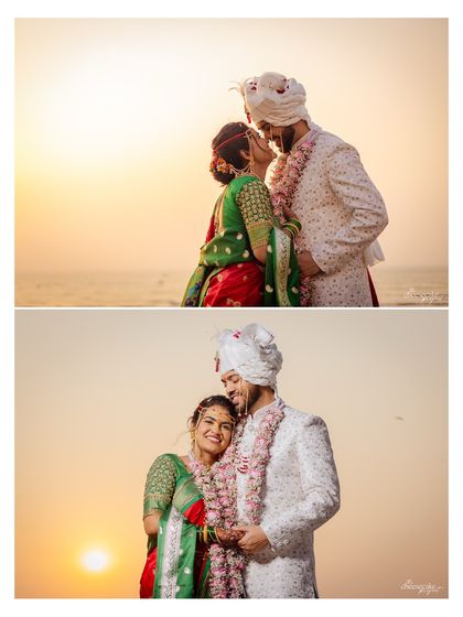 More beautiful sunset portraits, capturing the romance and beauty of the day.