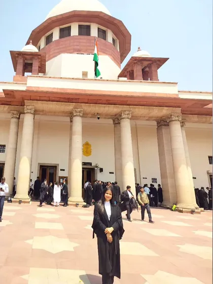 A milestone moment for me, appearing before the Supreme Court of India. This experience reinforces my commitment to understanding and practicing law at the highest level, and I bring that dedication to making legal knowledge accessible to you.