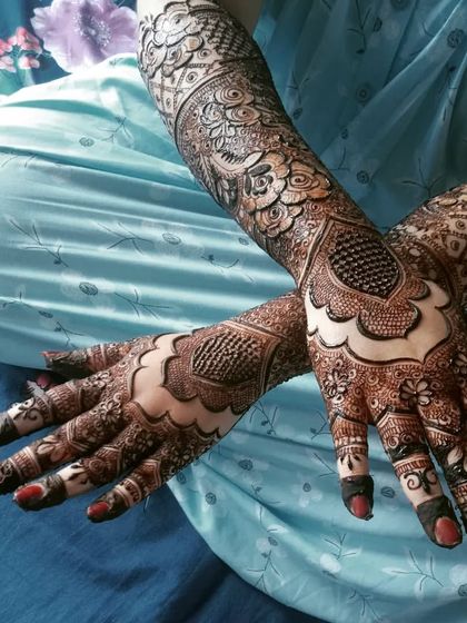 Mehendi Art by Nishat - Mehndi (Henna) Artistry Engagement & Pre-Wedding Celebrations photo 4