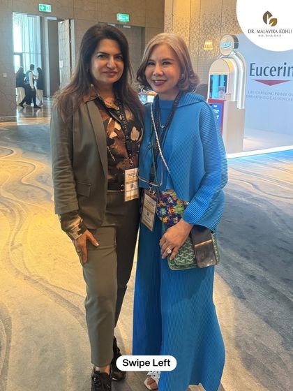 With a dear colleague at ISDS 2025. These global connections are invaluable for professional growth and sharing best practices in aesthetic and regenerative medicine.