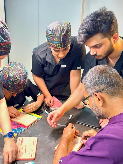 Practicing advanced surgical techniques is a critical part of my ongoing professional development. This ensures I can offer the most effective and up-to-date treatments.