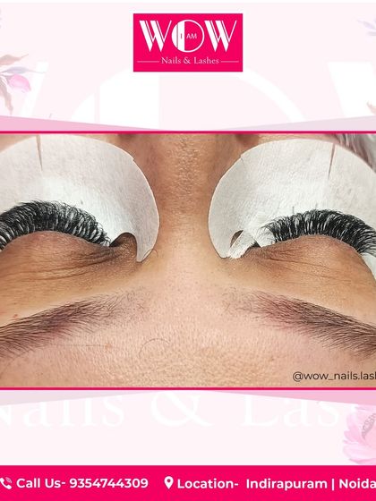 Another view of our expertly applied lash extensions. We ensure every lash is perfectly placed to create a seamless and beautiful result that you will love waking up to.