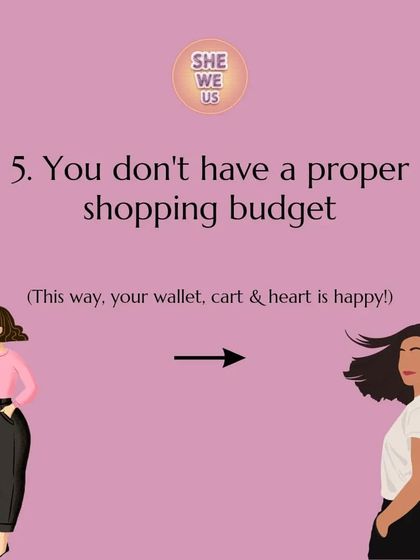 Without a proper shopping budget, it's easy to overspend on the wrong things. Setting a budget keeps your wallet, your cart, and your heart happy by forcing you to make intentional choices.