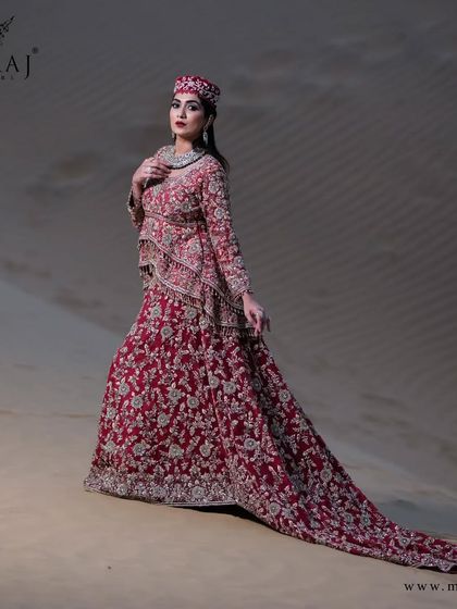 Meraj Couture - Luxury Occasion Wear The Eternal Red Bride photo 10