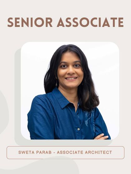 A spotlight on our youngest associate, Sweta Parab, who leads projects in the institutional and residential categories.